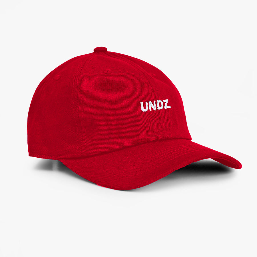 UNDZ DAD HAT RED